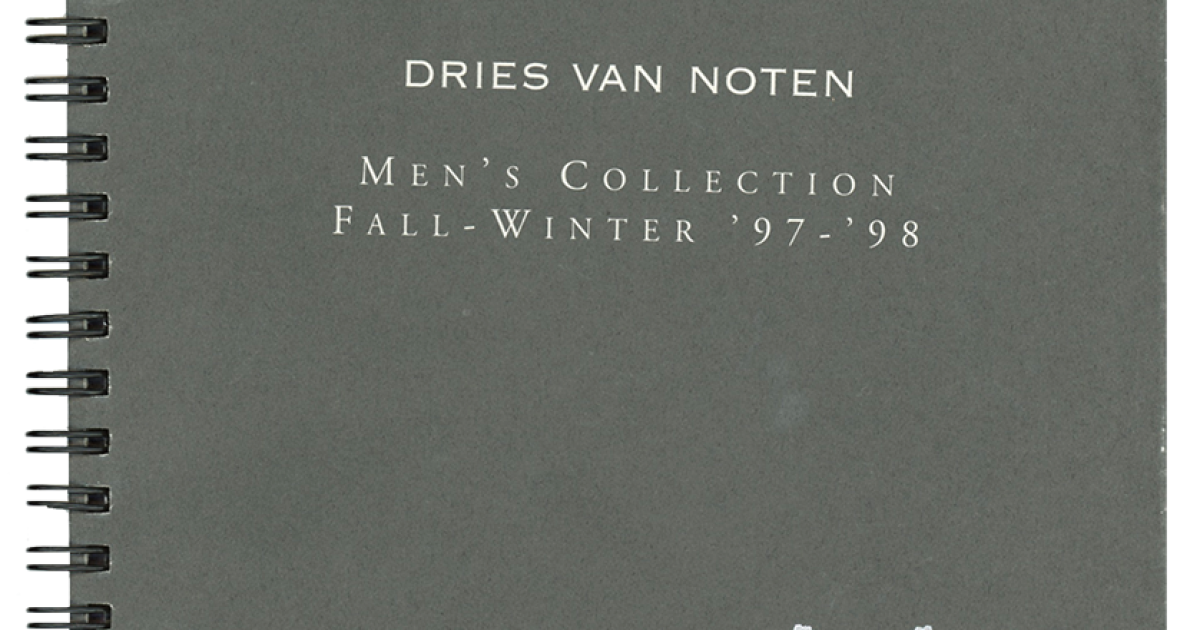 Uncover | 1998_Dries_van_Noten_Fall_Winter_Men