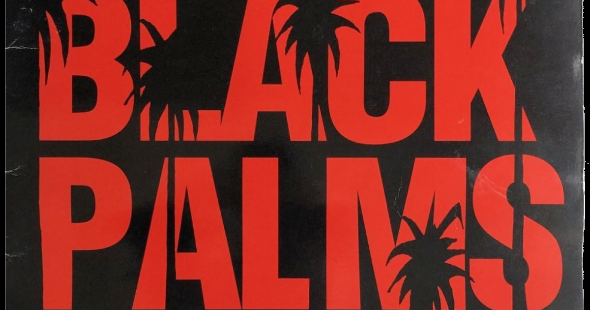 アクセサリー Raf Simons 98SS BLACK PALMS Invitation Raf Simons - Black Palms (complete set) - Spring Summer 1998